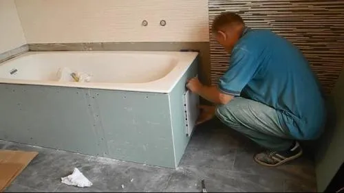 Гипсокартон в ванной под покраску. Отделка ванной комнаты влагостойким гипсокартоном