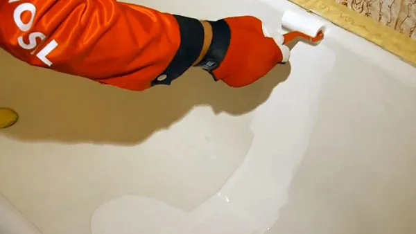 Покраска ванны эмалью (фото)