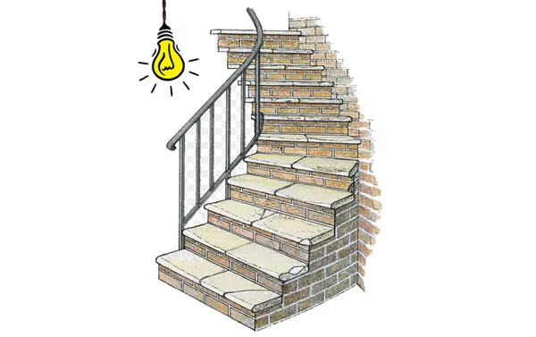 Подсветка лестницы светодиодной лентой: принципиальные схемы. Сборка и монтаж системы. Как сделать подсветку лестницы. 4