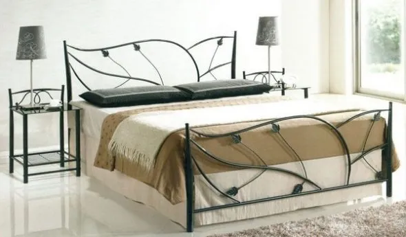 Достоинства металлических кроватей