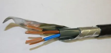 Электрический кабель ВБбШв