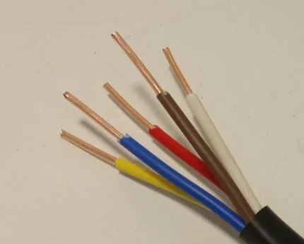 Электрический кабель ВВГ