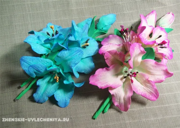 Весеннее настроение своими руками: тюльпан, роза и ромашка из фоамирана. Как сделать цветы из фоамирана. 3