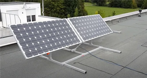 установка солнечных батарей на крыше дома цена