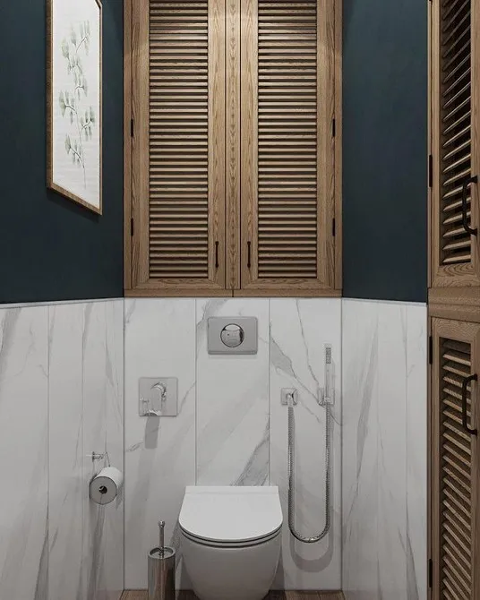 4 способа оформить шкаф в туалете над унитазом (и как делать не стоит). Как сделать полки в туалете за унитазом. 12