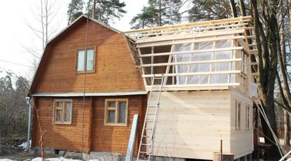 Пристройка из бруса к дому: особенности и способы реализации. Как сделать пристройку к деревянному дому. 4