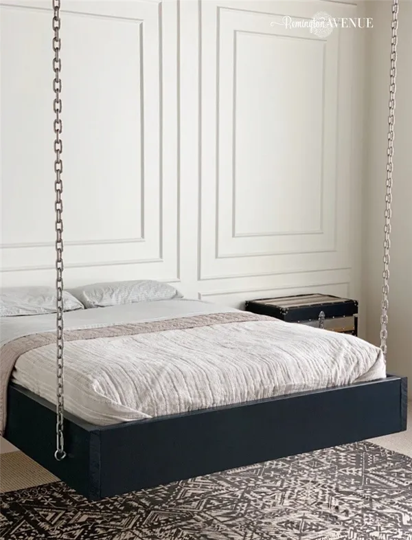 Парящая кровать: Что это – экзотика или доступный предмет мебели. Как крепится парящая кровать. 5
