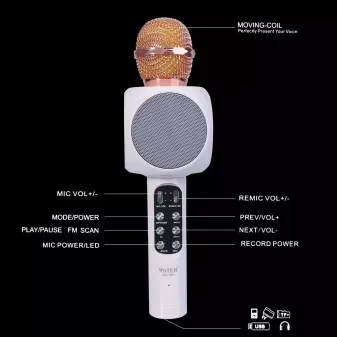 Караоке-микрофон – что это такое, устройство, как работает, характеристики, какой выбрать. Как заряжать микрофон караоке. 7