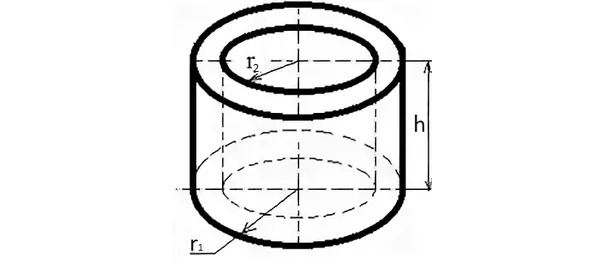 Объем цилиндра - формулы и примеры расчетов