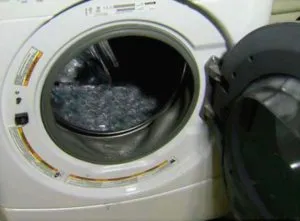Затруднен слив стиральной машины