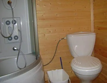 туалет и душ на даче