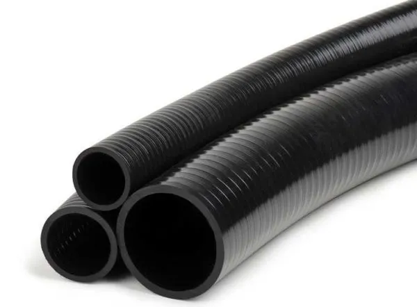 Черная кабельная гофра чаще всего изготавливается из ПНД,Но может быть и из полипропилена (ППР)