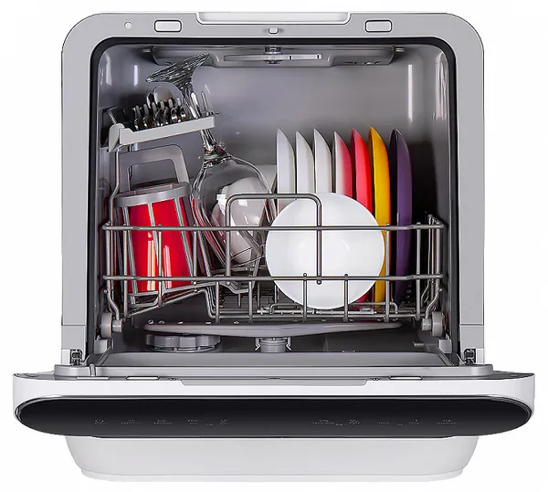 ТОП-15 лучших настольных посудомоечных машин: рейтинг 2023 года. Настольная посудомоечная машина какую выбрать. 9