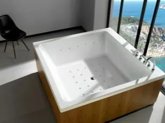 Объем воды для ванны нестандартной формы в виде квадрата
