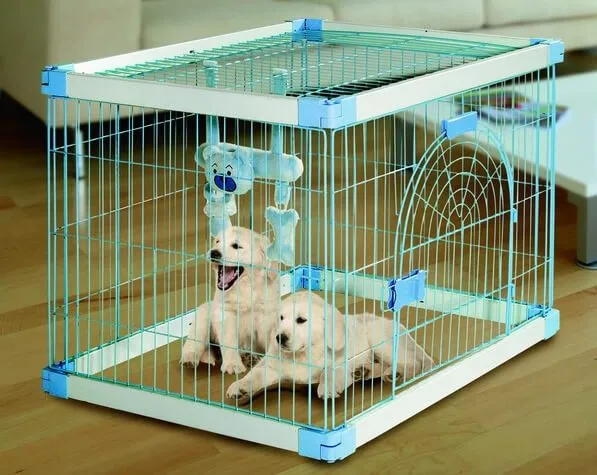 Собачья клетка — уютный дом или место заключения. Как сделать клетку для собаки своими руками. 6