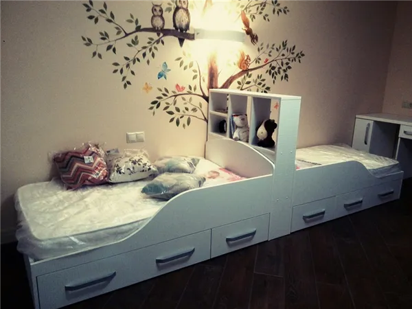 45 идей дизайна детской комнаты для двух девочек. Как обустроить комнату для двух девочек. 16