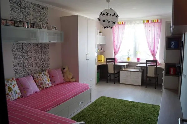 45 идей дизайна детской комнаты для двух девочек. Как обустроить комнату для двух девочек. 20