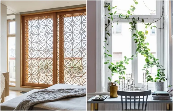 Чем заменить тюль и шторы: 9 альтернатив классическим шторам. Чем можно закрыть окна вместо штор. 2