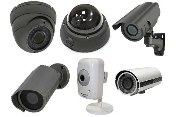 Виды и формы камер для охранного видеонаблюдение для дома