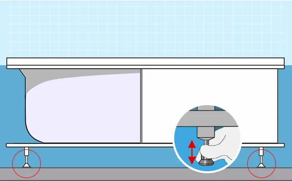 Как сделать экран под ванну из плитки: способы самостоятельного обустройства. Как закрыть под ванной пространство. 8