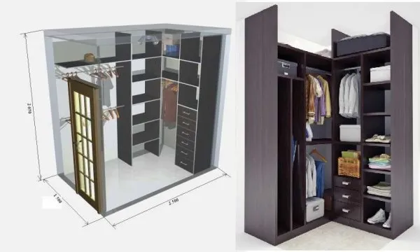 Как создать удобную гардеробную в квартире. Комната для вещей как называется. 9