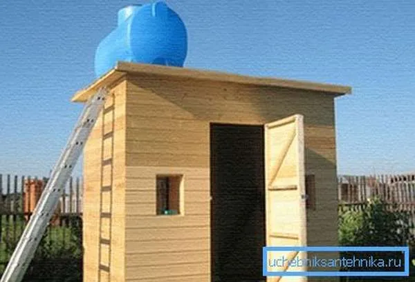 Как построить летний душ с подогревом на дачном участке. Кпк на даче теплый душ как сделать. 4