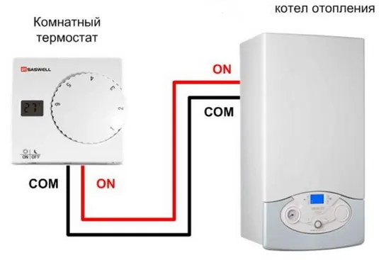 Как подключить термостат к котлу, в том числе к старому, без клемм… 29