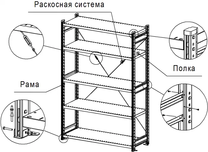 Стеллаж на балкон своими руками 3