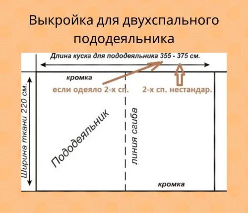 Мастер класс. Пошив пододеяльника 1,5 или 2х спального своими руками 4