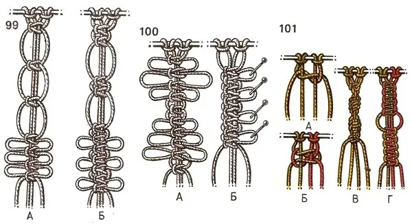 макраме фото и схемы
