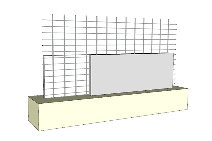 сетка для армирования стен фото