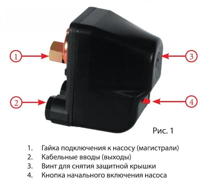 Настраиваем реле давления с двумя овая инструкция для абсолютных чайников 7