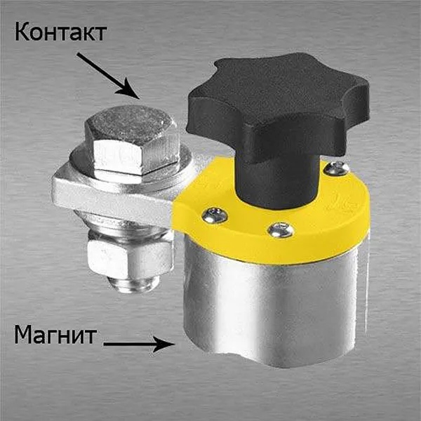 Что такое магнитная масса для сварочного аппарата? Магнитный контакт сварщика Как сделать массу на сварку своими руками 4
