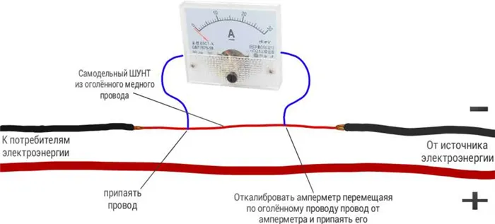 Как правильно подключить амперметр в электрическую цепь 2