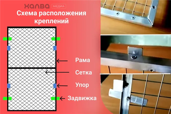 Как выглядит сетка-антикошка на окна