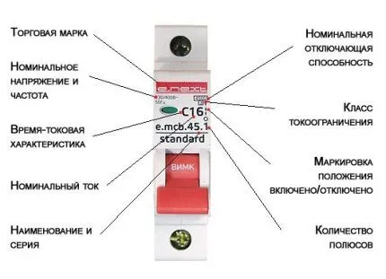 Подключение автоматов в щитке – вход сверху