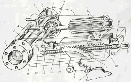 Как устроен токарный станок по металлу 5
